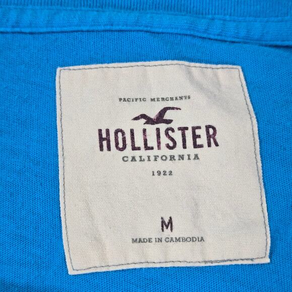 Hollister Co Wom Sz Medium Del Mar Surf Team Y2K 2000s Long Sleeve Top Teen EUC - Picture 6 of 9